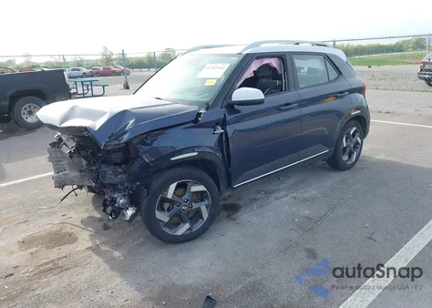 2021 Hyundai Venue Denim из США, поврежденный, VIN KMHRC8A37MU092272